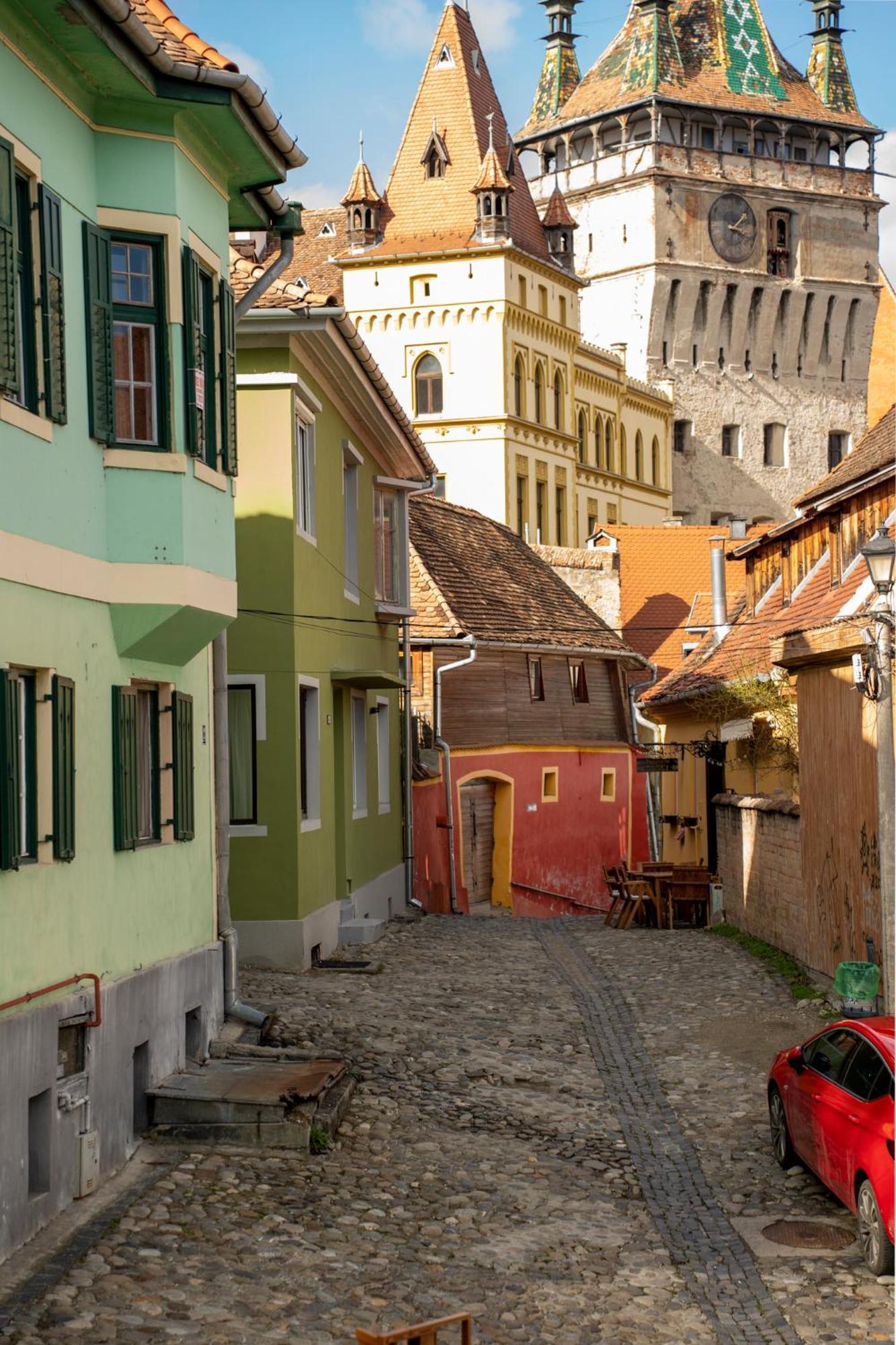 Stradela Apartment Sighisoara Ngoại thất bức ảnh